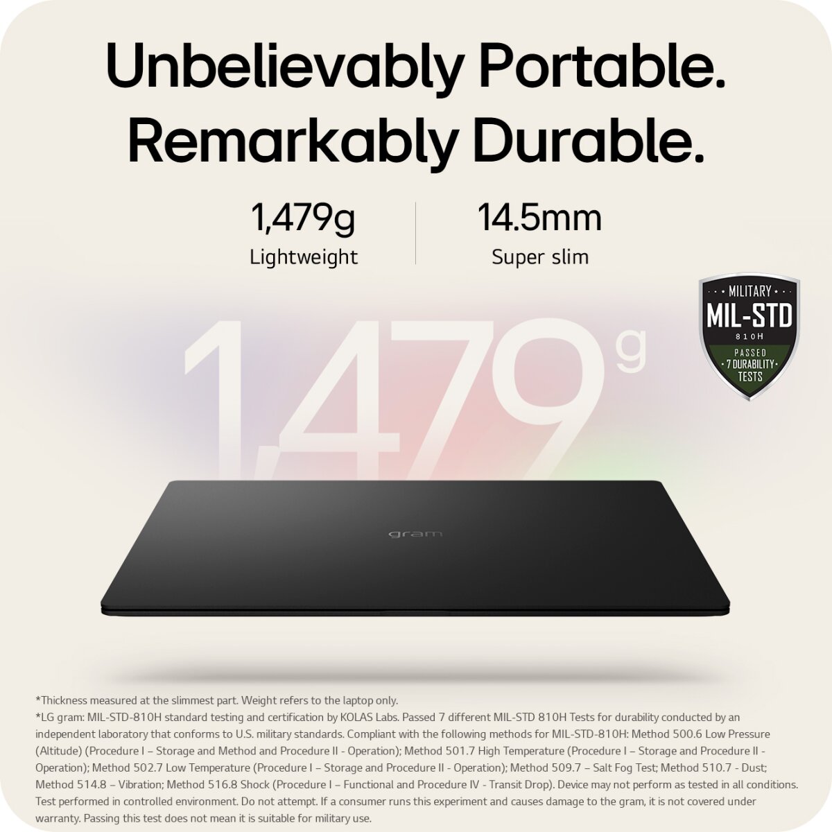 LG Gram Pro 17Z90TR-E 17 Hybrid AI Laptop - Intel® Core™ Ultra 7 255H, NVIDIA 17Z90TR-E.AD88A1 image gallery 5